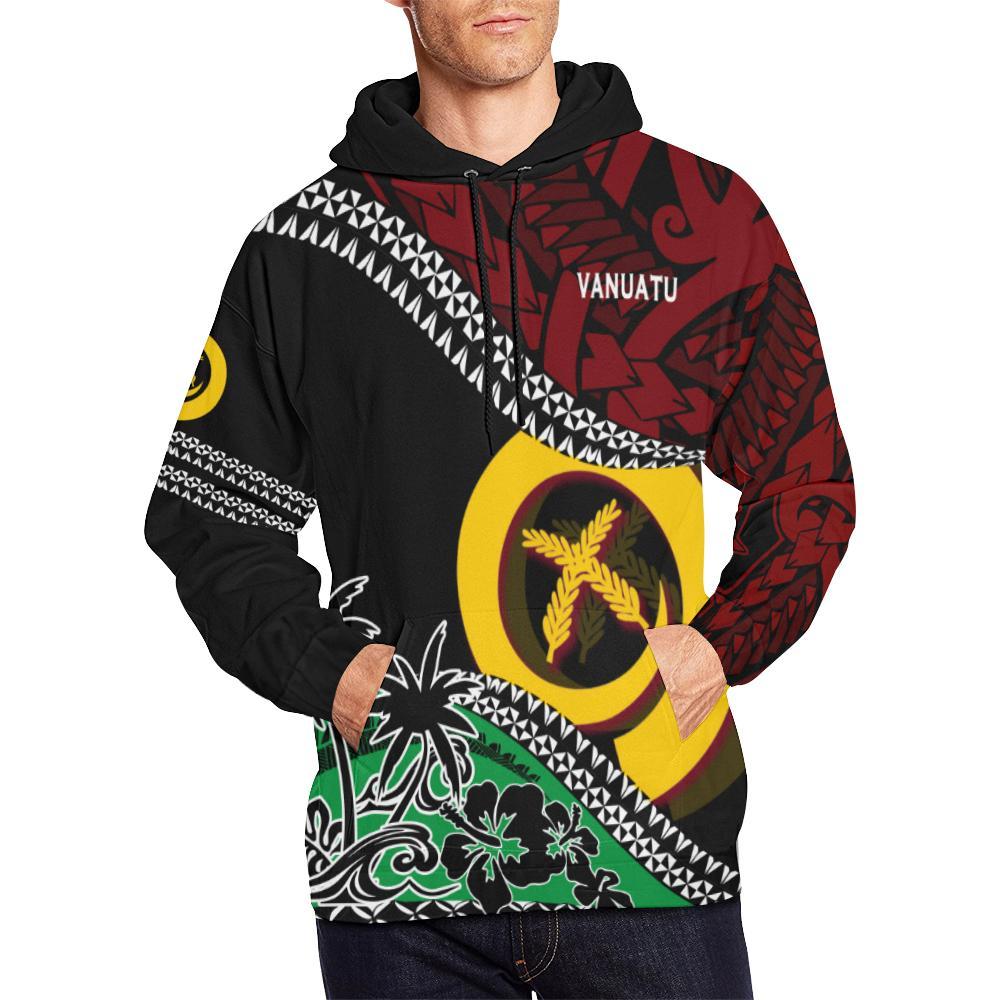 Vanuatu Hoodie Fall In The Wave - Polynesian Pride