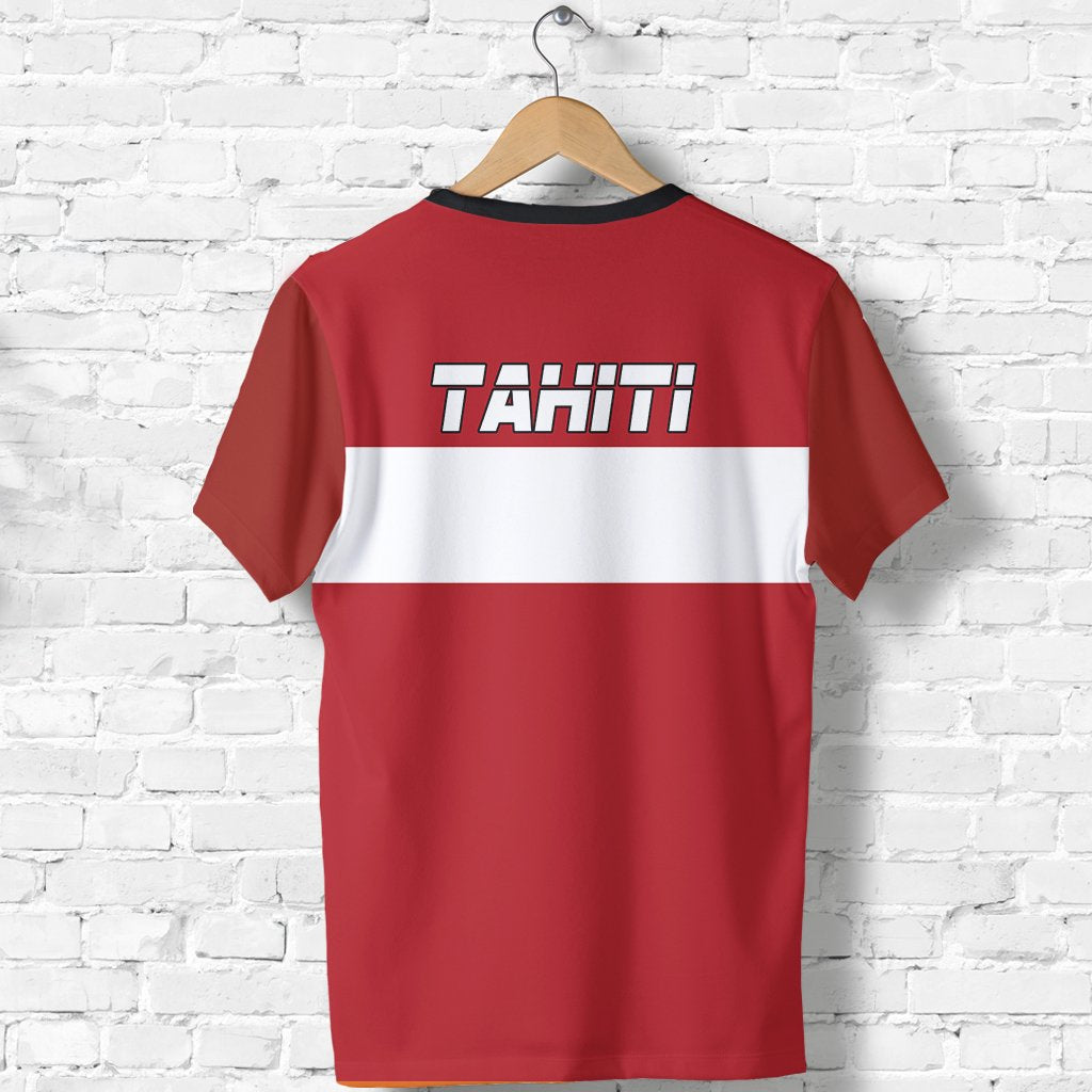 Tahiti T Shirt Tahiti Flag A6 - Polynesian Pride