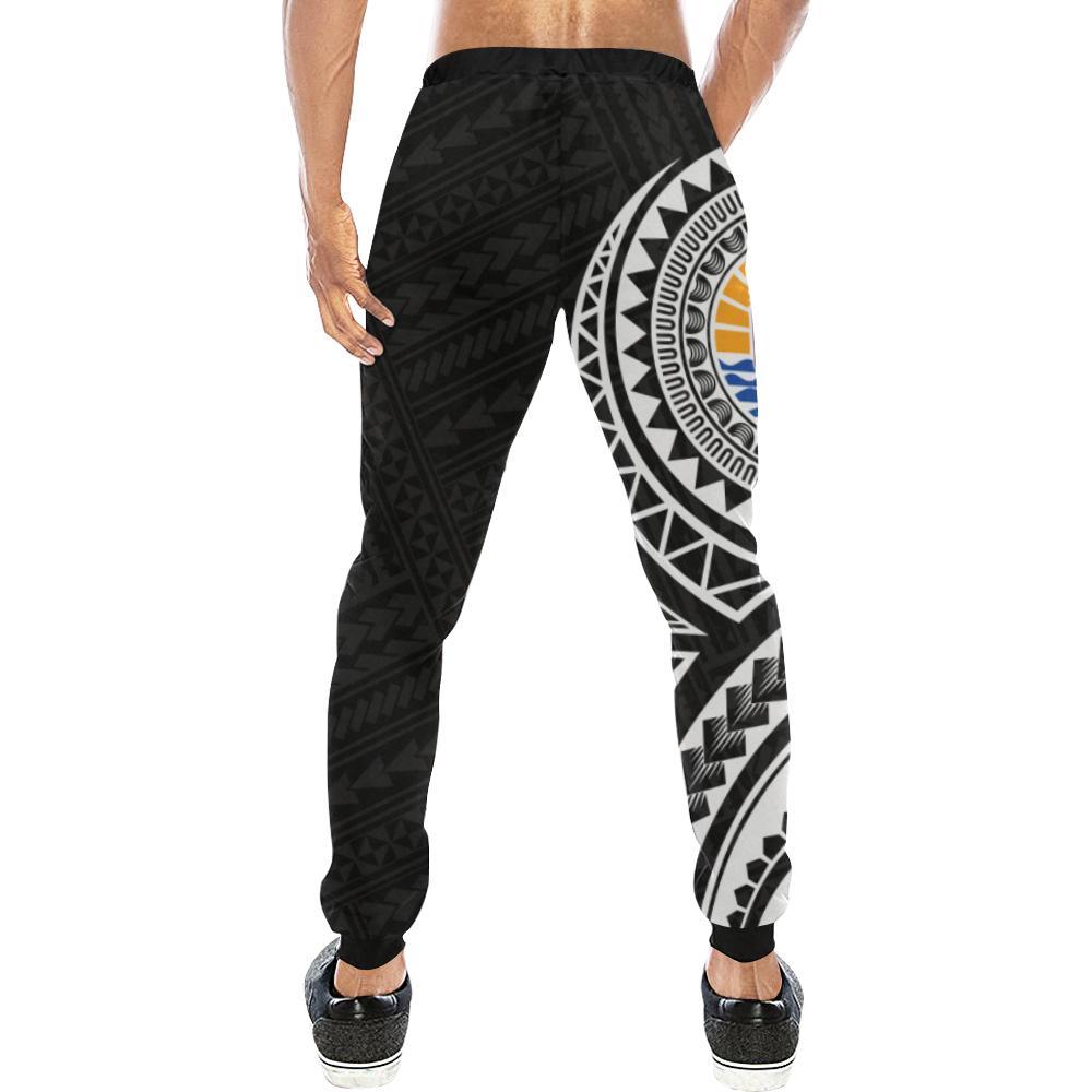 Tahiti Rising Sweatpants (White) A16 - Polynesian Pride