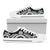 Tahiti Low Top Canvas Shoes - White Tentacle Turtle - Polynesian Pride