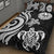 Tahiti Quilt Bed Set - White Tentacle Turtle - Polynesian Pride