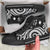 Marshall Islands High Top Shoes - White Tentacle Turtle - Polynesian Pride