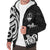 Guam Sherpa Hoodie - White Tentacle Turtle - Polynesian Pride