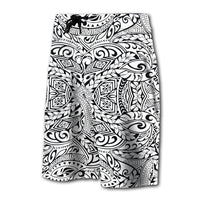 Hawaii Polynesian Culture Board Shorts White - Polynesian Pride
