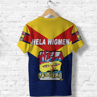 Papua New Guinea Hela Wigmen T Shirt Rugby Simple Style LT8 - Polynesian Pride
