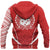 Samoa Active Special Hoodie Samoa Coat of Arms Polynesian Tattoo Red - Polynesian Pride