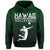 Volleyball Sport Kakau Hawaii Hoodie Green - Polynesian Pride