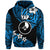 Custom FSM Yap Hoodie Unique Vibes Blue LT8 - Polynesian Pride