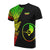 Yap Pattern T Shirt Yap Flag Polynesian Tattoo Reggae Style Unisex Reggae - Polynesian Pride