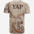 Yap T Shirt Hibiscus Flowers Vintage Style - Polynesian Pride