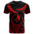 Yap T Shirt Polynesian Tribal Tattoo Unisex Red - Polynesian Pride