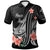 Pohnpei Custom Polo Shirt Polynesian Hibiscus Pattern Style Unisex Black - Polynesian Pride