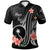 Chuuk Custom Polo Shirt Polynesian Hibiscus Pattern Style Unisex Black - Polynesian Pride