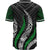 Vanuatu Polynesian Custom Personalised Baseball Shirt - Vanuatu Strong Fire Pattern - Polynesian Pride