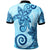 Palau Polo Shirt Tribal Plumeria Pattern - Polynesian Pride