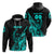 Custom Guam Rugby Zip Hoodie Polynesian Patterns Style Turquoise LT16 Unisex Turquoise - Polynesian Pride