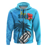 Custom Suva Zip Hoodie Fiji Sport Style - Polynesian Pride