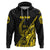 Custom Guam Rugby Zip Hoodie Polynesian Patterns Style Yellow LT16 - Polynesian Pride