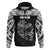 Custom Guam Rugby Zip Hoodie Polynesian Patterns Black LT16 - Polynesian Pride