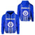 Hawaii Moanalua High School Zip Hoodie Simple Style LT8 Unisex Blue - Polynesian Pride